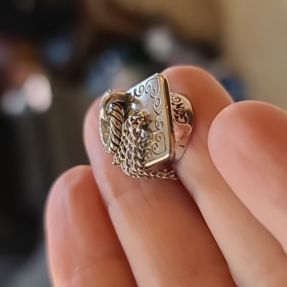 Brighton "GRADUATION CAP CHARM" Enamel, Scrolls, & Tassle Detail MSRP $22 - Picture 8 of 9